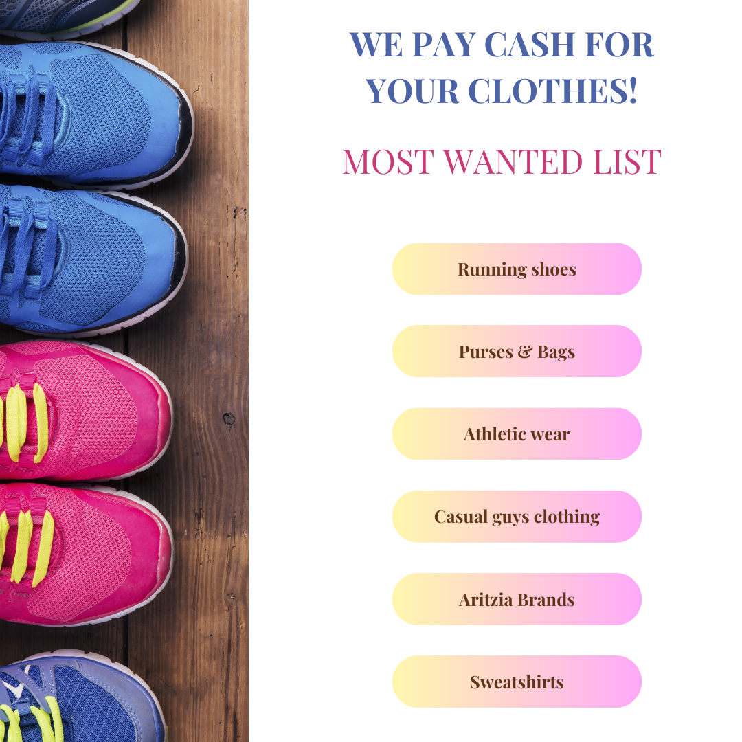 List of items we pay cash for